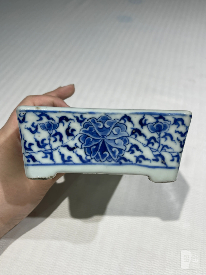清代 青花瓷器一组七件 - 图22